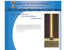 Tablet Screenshot of chaliceofrepose.org